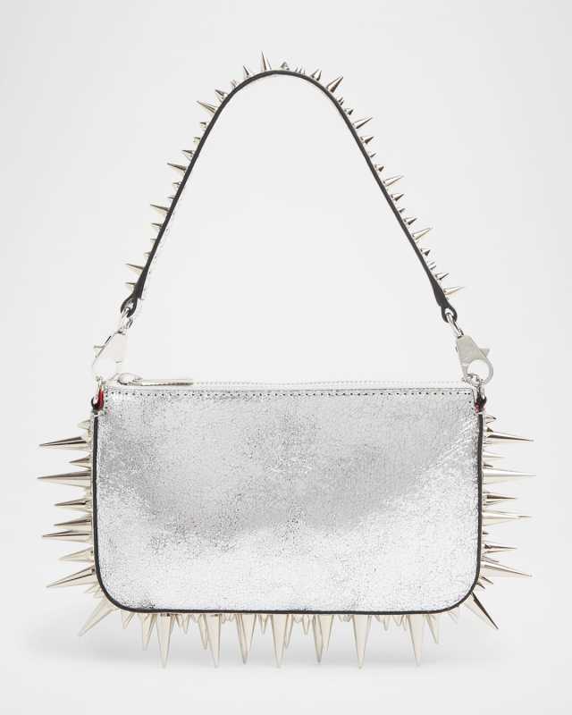 Loubila Mini Spike Metallic Shoulder Bag